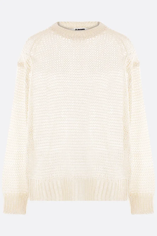silk oversize sweater Bright Pastel Dark