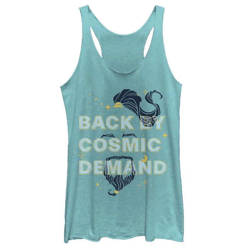 Women's Aladdin Genie Back By Cosmic Demand Racerback Tank Top cozy tank top