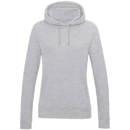 Awdis Womens/Ladies College Heather Girlie Hoodie Hoodie with Turtle Neck Cozy Winter