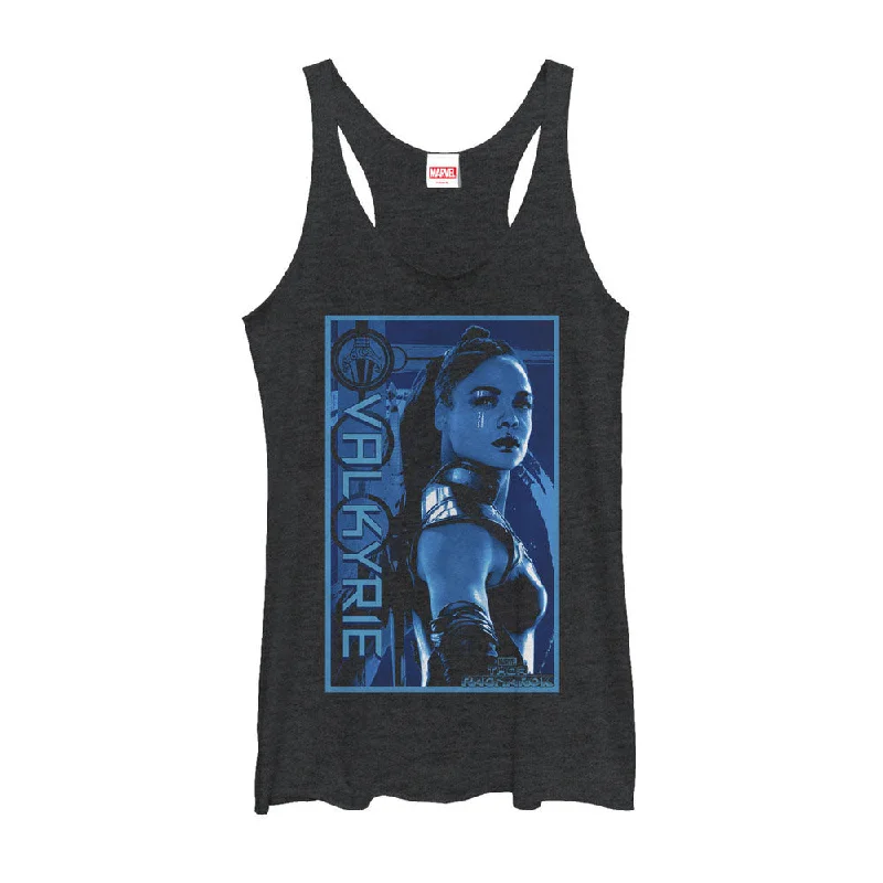 Women's Marvel Thor: Ragnarok Valkyrie Racerback Tank Top fitness tank top