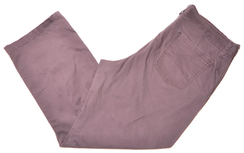 LEE Womens Trousers W36 L26 Brown Classic Fit Trousers Designer Luxury