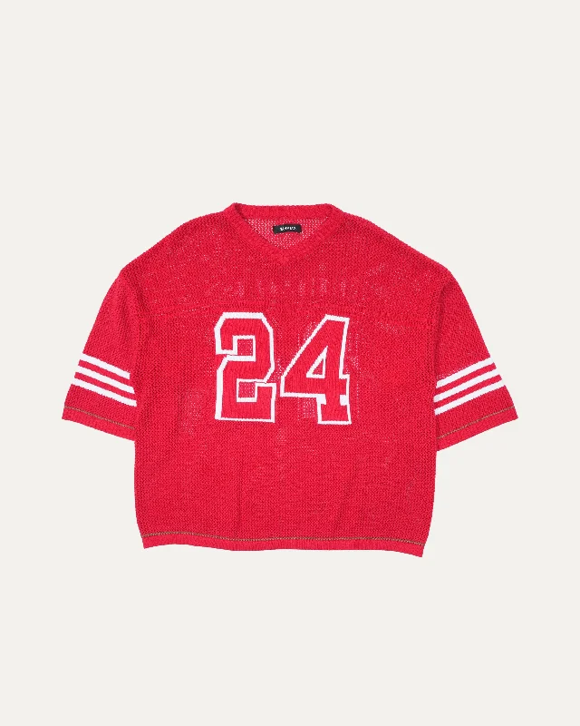 Knit Football Jersey Recycled Jersey Tee