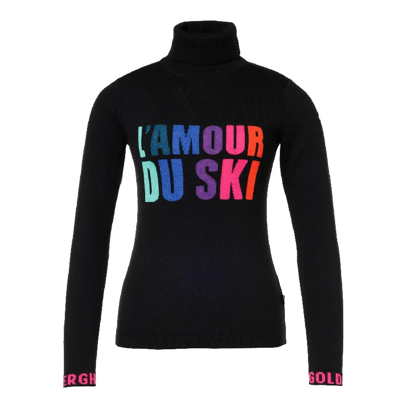 Amour Long Sleeve Knit Sweater Slim Fit Regular Fit Oversized