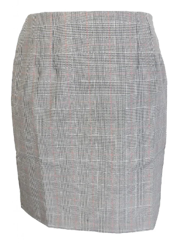 Relco Ladies Retro Rude Girl Prince of Wales Pencil Skirt velvet skirt luxury