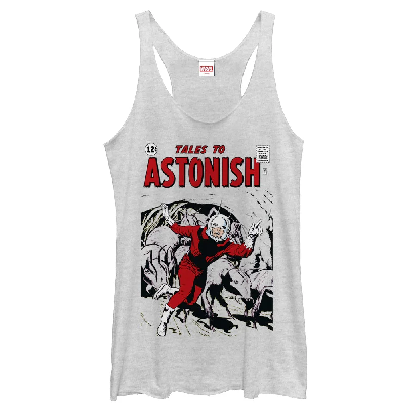 Women's Marvel Ant-Man Tales to Astonish Hero Racerback Tank Top fashionable tank top