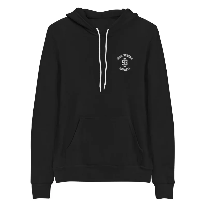 The 'Logo' Hoodie Light Hoodie with Applique Textured Unique