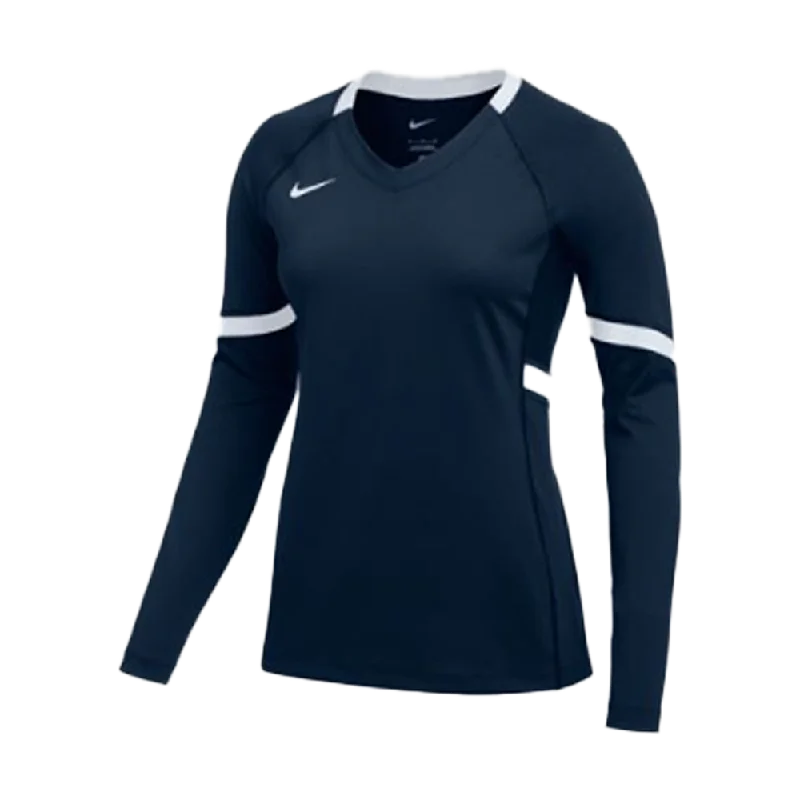 Nike Women's Stock Elite LS Jersey (Slim Fit) Custom Jersey Tee