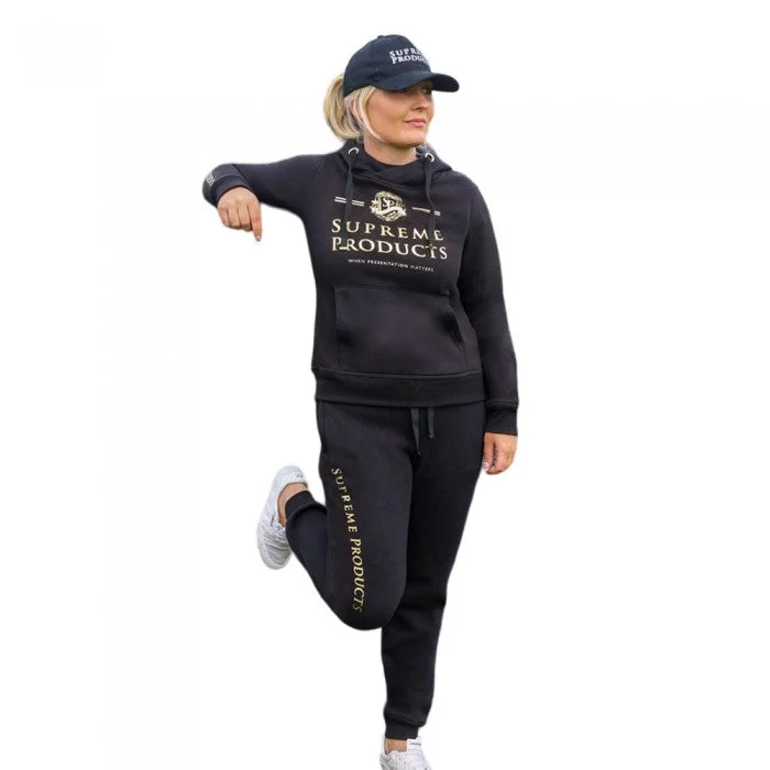 Supreme Products Womens/Ladies Active Show Rider Hoodie Hoodie with Crew Neck Simple Timeless