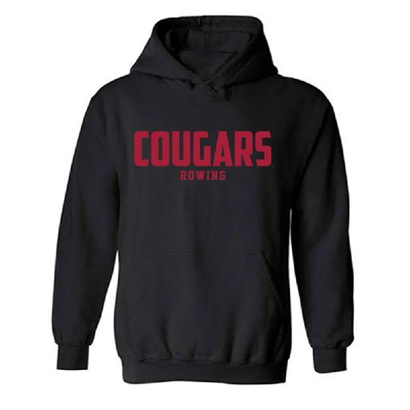 WSU - NCAA Women's Rowing : Sara Torres - Classic Shersey Hooded Sweatshirt Hoodie with Half-Zip Sporty Casual