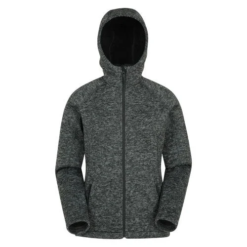 Mountain Warehouse Womens/Ladies Nevis Faux Fur Lined Full Zip Hoodie Hoodie with Zipper Versatile Modern