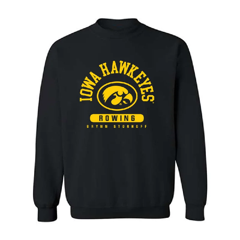 Iowa - NCAA Women's Rowing : Brynn Storhoff - Classic Fashion Crewneck Sweatshirt Hoodie with Lace Feminine Delicate