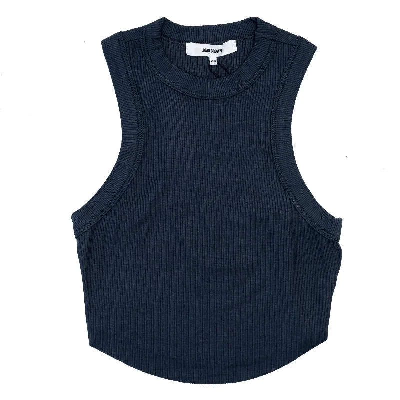 Joah Brown Body Tank 'Vintage Navy' halter tank top