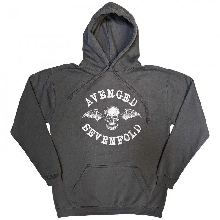 Avenged Sevenfold Unisex Adult Logo Pullover Hoodie Hoodie with Pattern Geometric Abstract