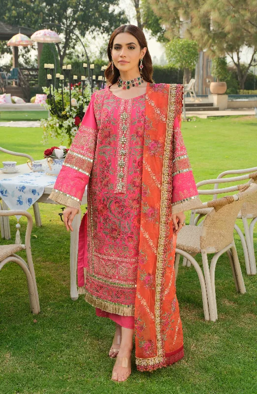 Embroidered Pink Kameez Trouser Pakistani Eid Dresses Trousers Party Sparkling