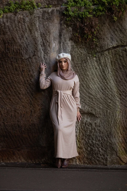 Azeema Waist Tie Dress