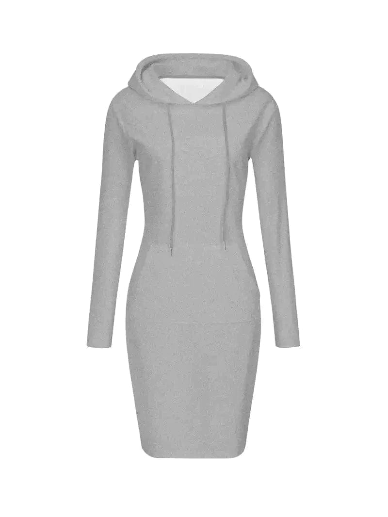 Simple Hooded Dress