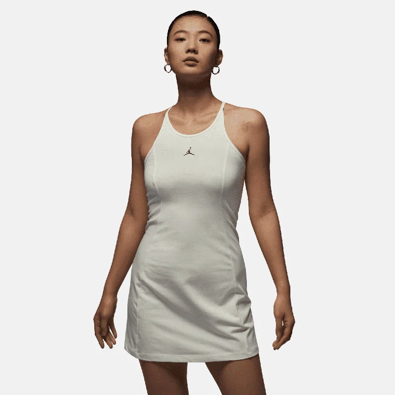 Air Jordan Women's White Slim Knit Dress