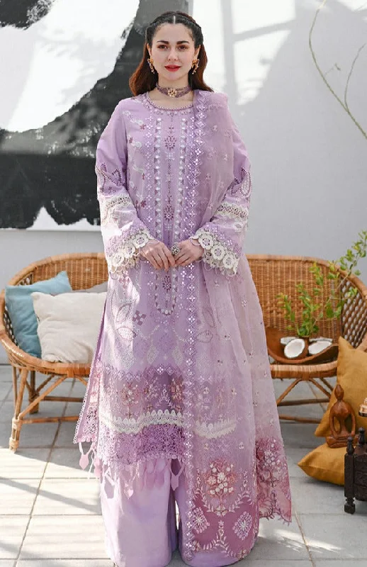 Lilac Pakistani Dress in Kameez Trouser Dupatta Style Trousers Flared Retro