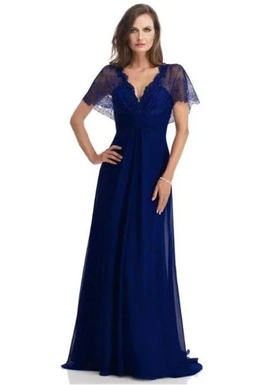 Royal Blue Mother Of The Bride Dresses A-line V-neck Floor Length Chiffon Lace Plus Size Long Groom Mother Dresses Wedding Royal Blue Mother Of The Bride Dresses A-line V-neck Floor Length Chiffon Lace Plus Size Long Groom Mother Dresses Wedding