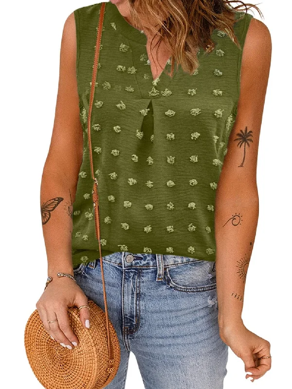 V-Neck Mini Tunic Dress