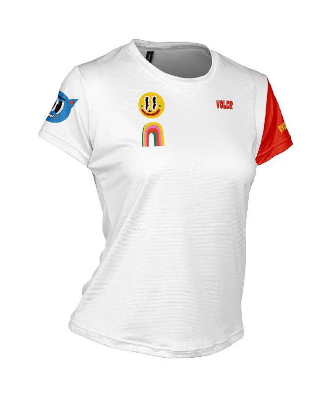 W. ENDURANCE AIR TEE - CRAZY HAPPY Welt Pockets Slit Pockets