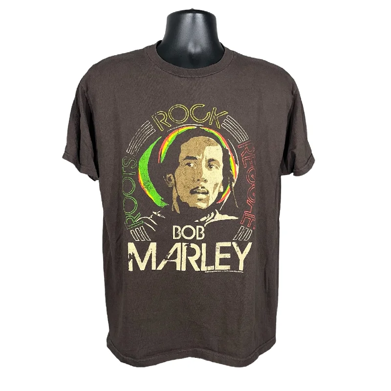 Bob Marley "Roots Rock Reggae" Tee Terry Blend Velvet Blend Canvas Blend