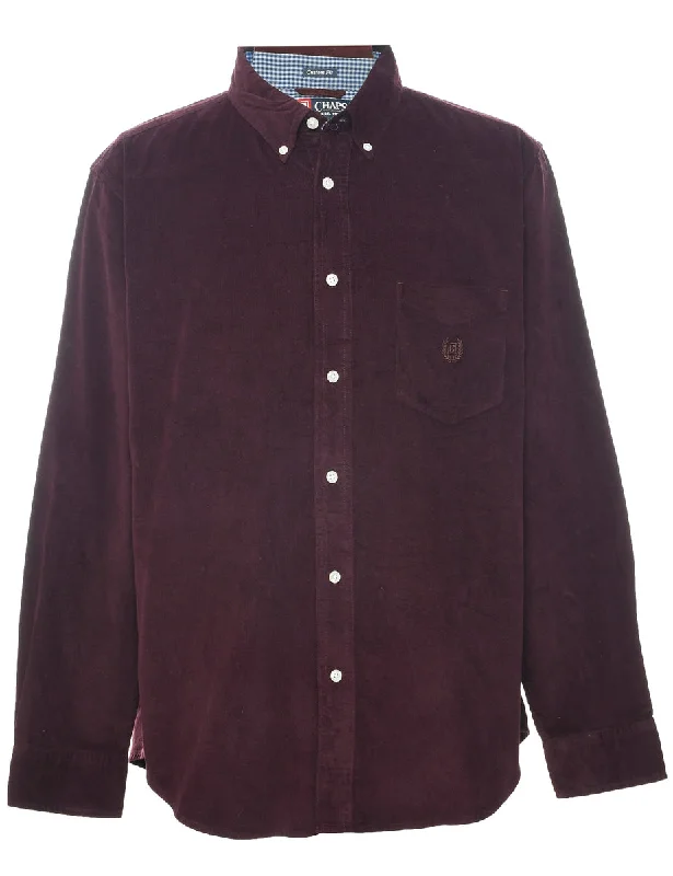 Chaps Corduroy Shirt - XL Oversized T-Shirt Spandex breathable