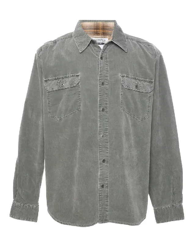 Columbia Corduroy Shirt - XL Knit Fabric Woven Fabric Fleece Fabric