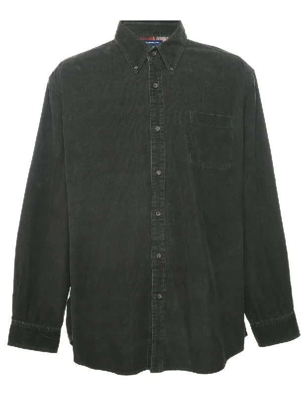 Croft & Barrow Corduroy Shirt - XL Terry Blend Velvet Blend Canvas Blend