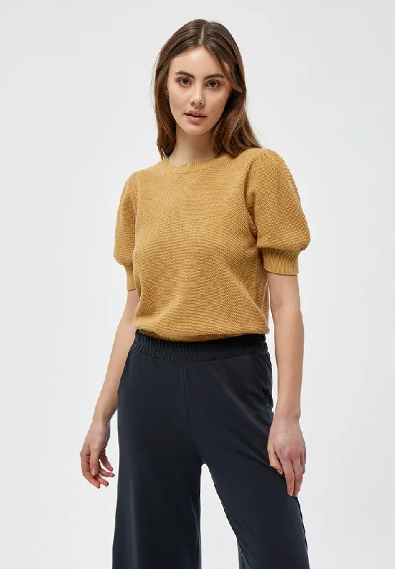Jossa knit tee - Prairie Sand Fleece Nylon Spandex