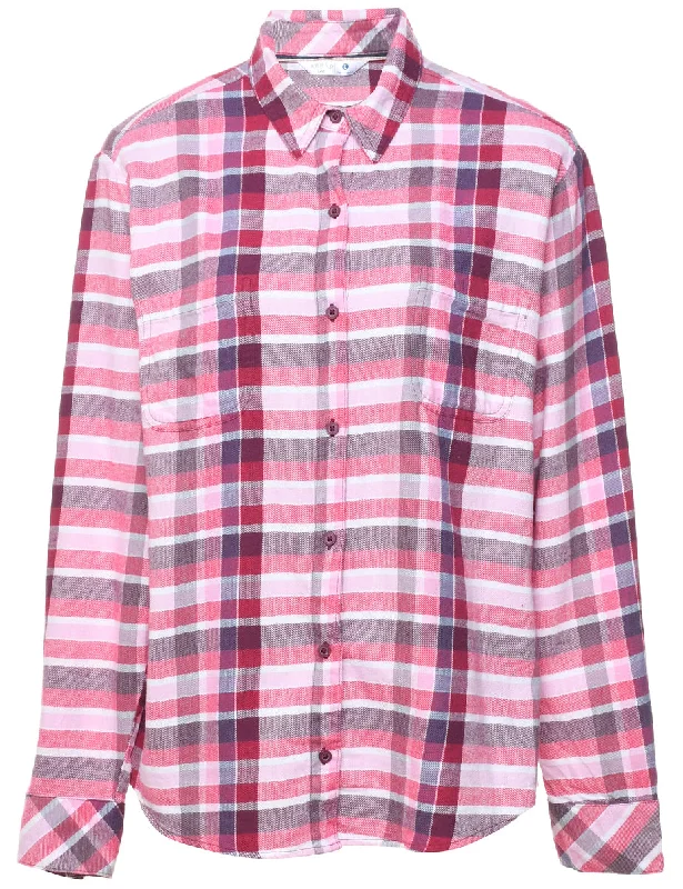 Lee Shirt - L Collared T-Shirt Boat Neck A-Line