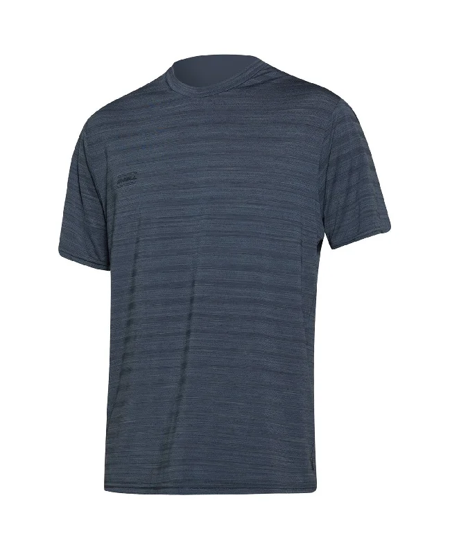 24-7 Tech Surf Rashie Tee - Graphite Front Pockets Side Pockets Patch Pockets