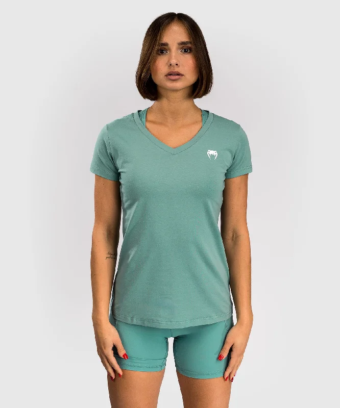 T-Shirt Venum Essential pour Femmes - Vert d'Eau Thin T-Shirt Open Front Quick Dry