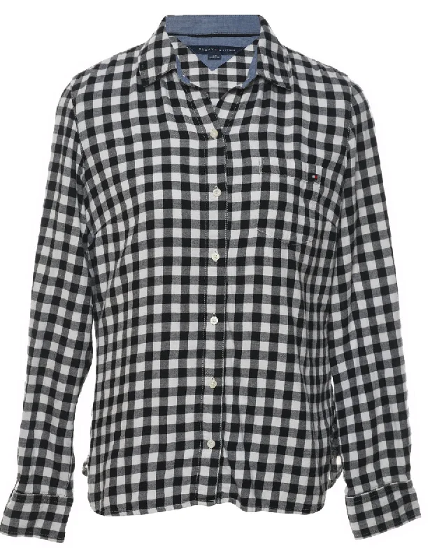 Tommy Hilfiger Shirt - S Handmade Hand-knitted Hand-woven