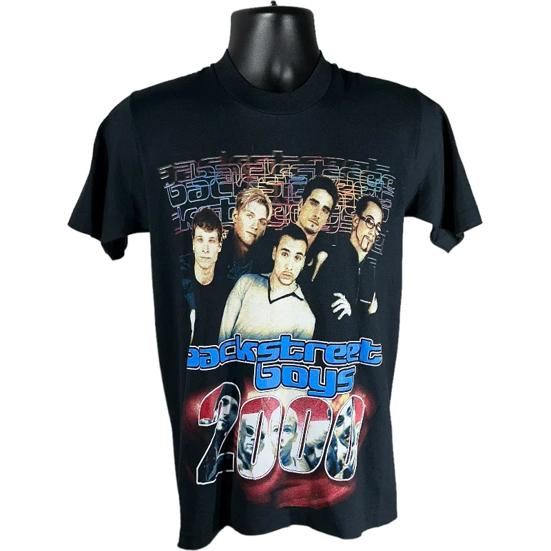 Vintage Backstreet Boys Band Tee Front Pockets Side Pockets Patch Pockets