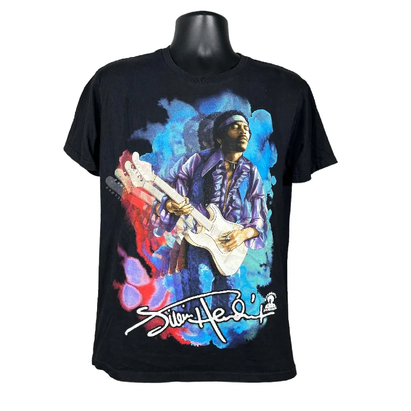 Vintage Jimmy Hendrix Big Print Graphic Tee Lace Blend Ribbed Blend Corduroy Blend