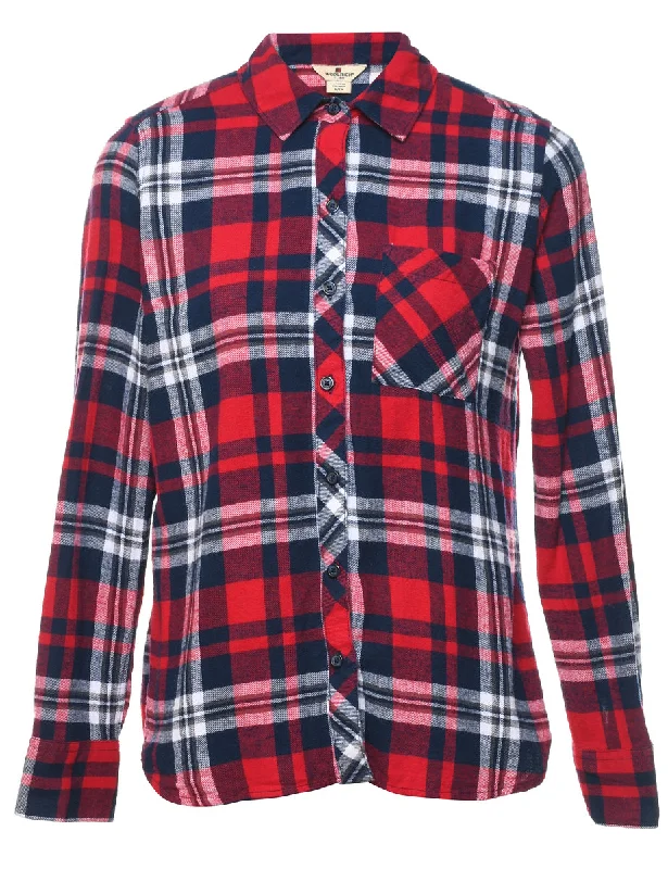 Woolrich Shirt - S Solid Print Embellished