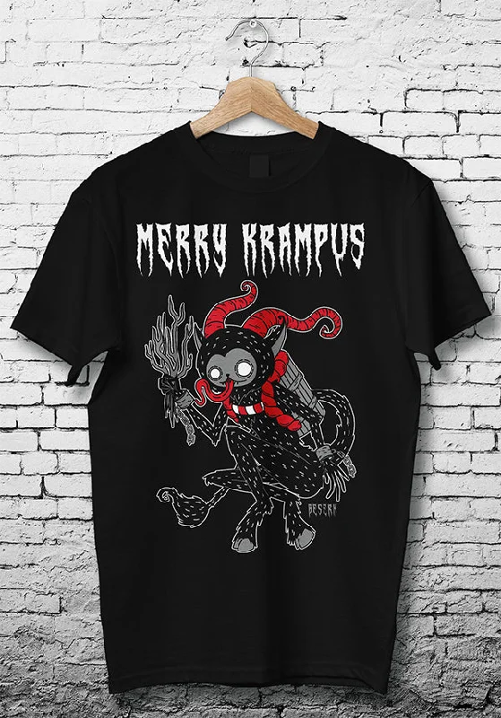 Merry Krampus | T-SHIRT Jersey Fabric Tulle Fabric Batik Fabric