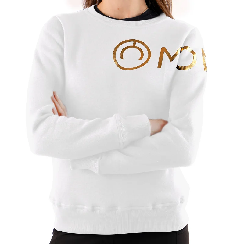 Montar Dior Gold Logo Sweat Shirt Front Pockets Side Pockets Patch Pockets